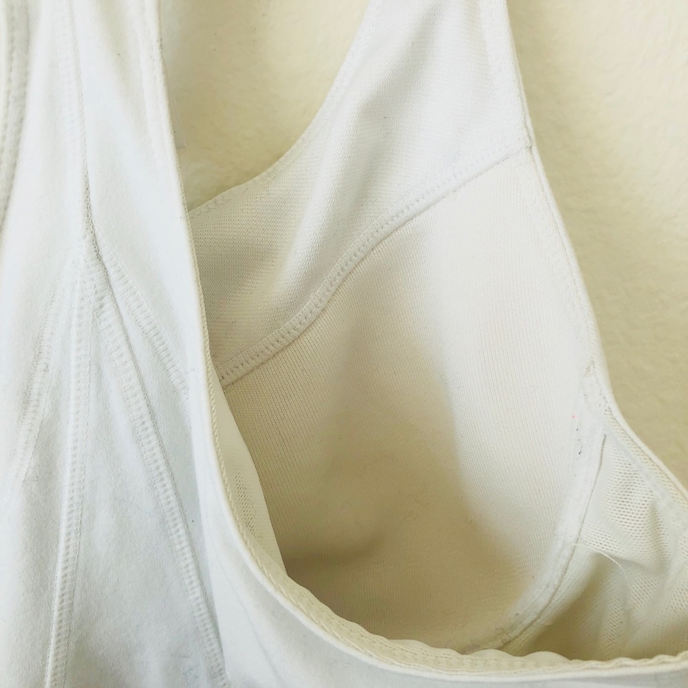 -SOLD-Athleta White Final Sodha Yoga Support Tank - Picture 5 of 5